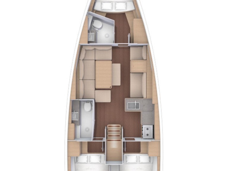 Sailboat hire in Furnari - Dufour Dufour 412 Grand Large