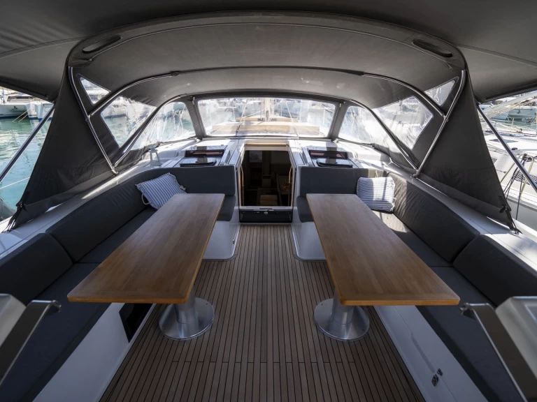 Hanse Hanse 548 charter bareboat or skippered in  Seget Donji