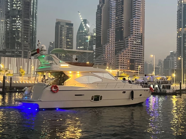 Hire Luxury Yacht with or without skipper Custom Made Dubai Marina