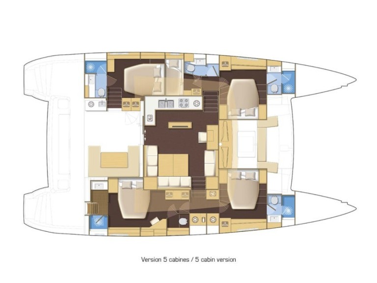 Yacht charter Alimos - Lagoon Lagoon 560 S2 on SamBoat