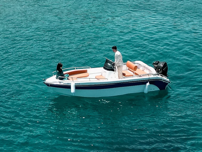 Motorboat hire in Rhodes (City) - Poseidon BLU WATER 185