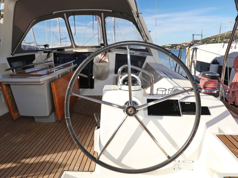 Bénéteau Oceanis 45 charter bareboat or skippered in  Trogir