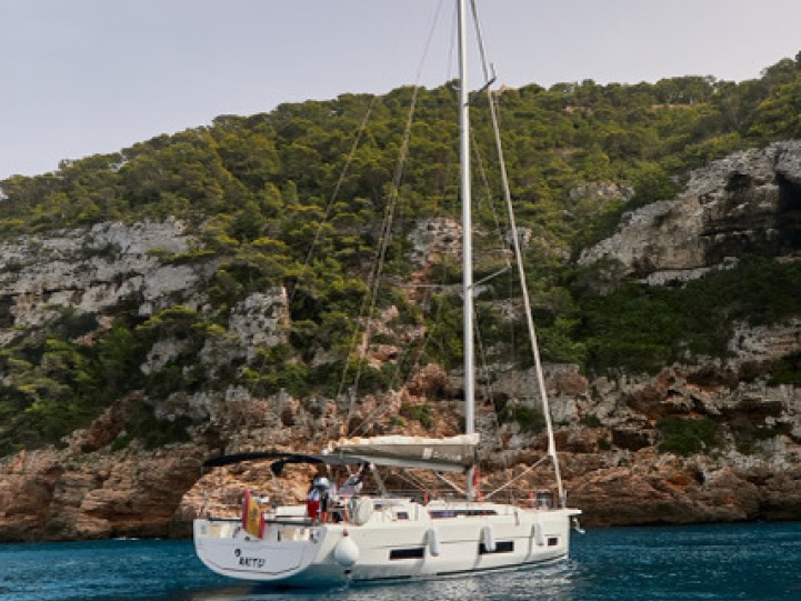 Dufour Dufour 470 charter bareboat or skippered in  Sant Antoni de Portmany
