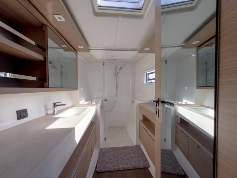 Lagoon Lagoon 46 charter bareboat or skippered in  Ajaccio