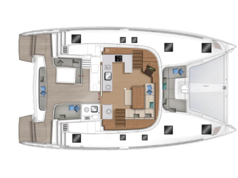 Hire a Lagoon Lagoon 46 Ribishi