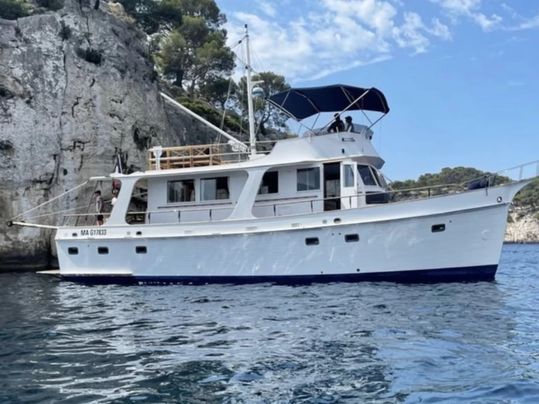 Grand Banks Grand Banks 50 charter bareboat or skippered in  Marseille