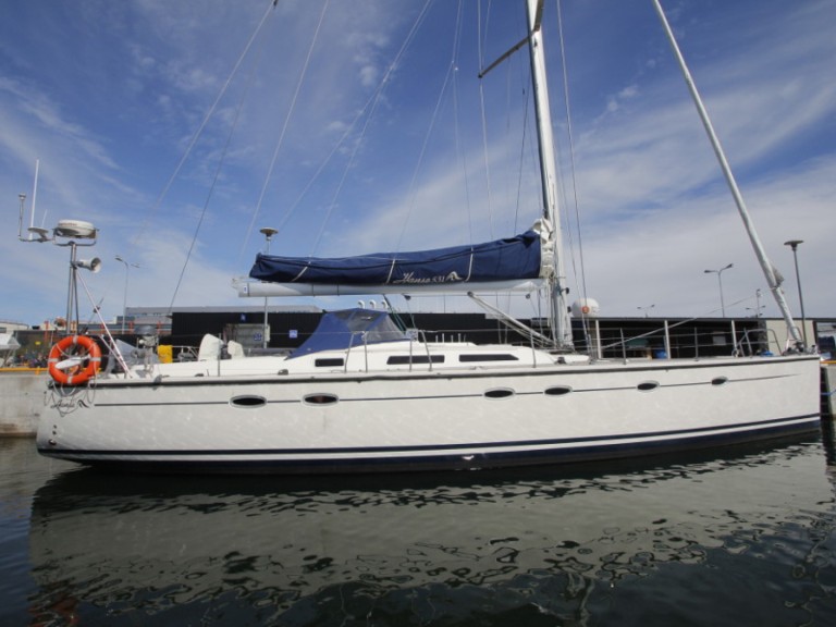 Yacht hire Tallinn cheap Hanse 531