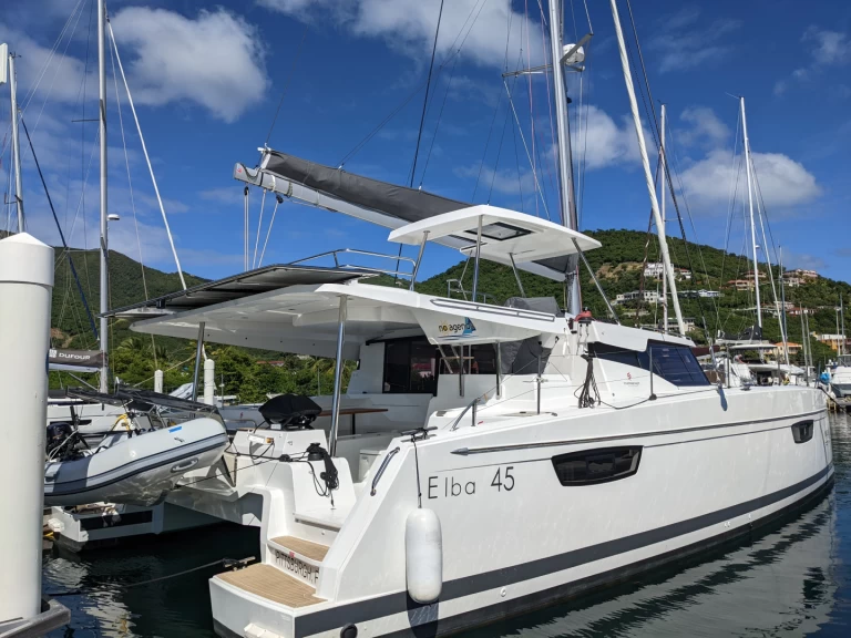 Fountaine Pajot Elba 45 charter bareboat or skippered in  Marsh Harbour