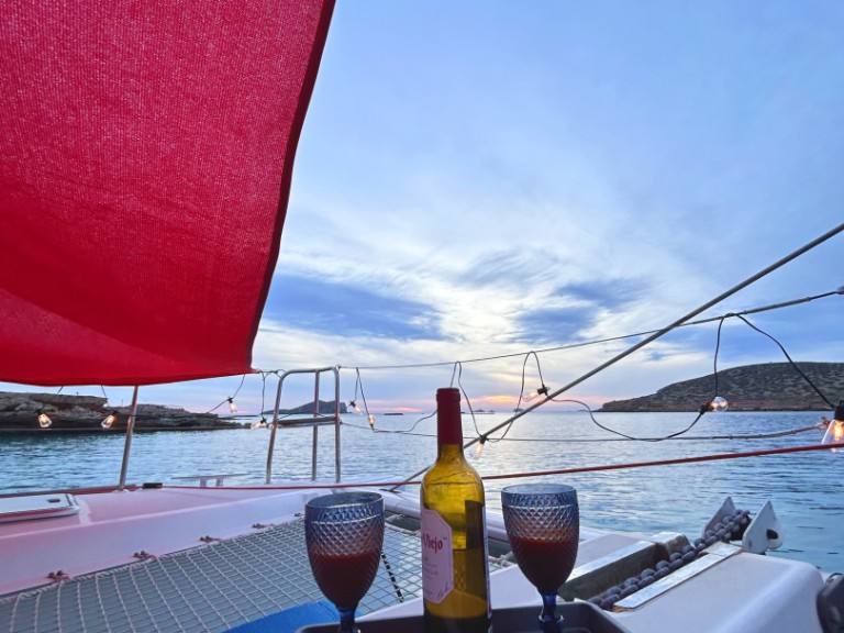 Hire Catamaran with or without skipper Lagoon Ibiza Town
