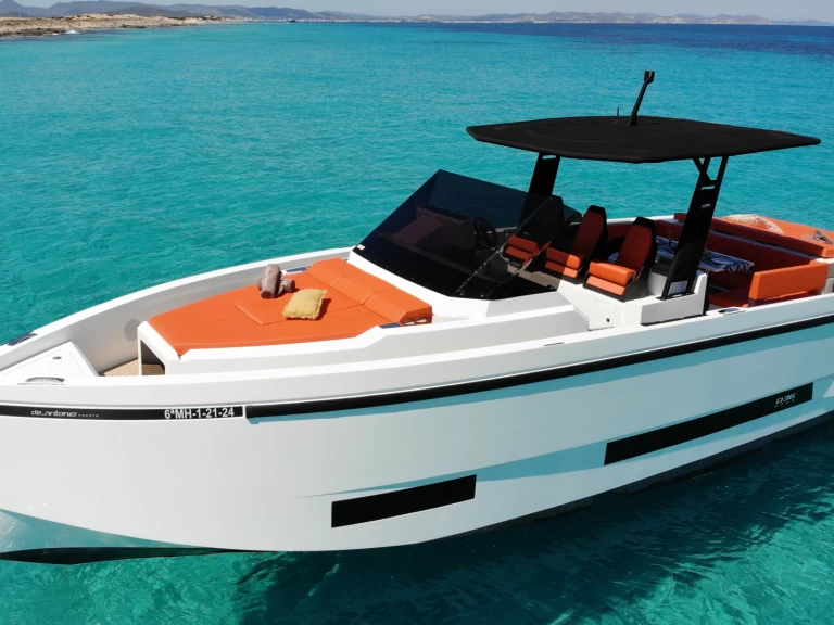 Hire a De Antonio d36 Ibiza Town