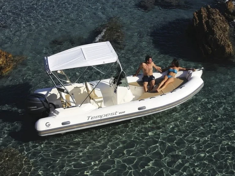 Capelli Tempest 600 charter bareboat or skippered in  Antibes