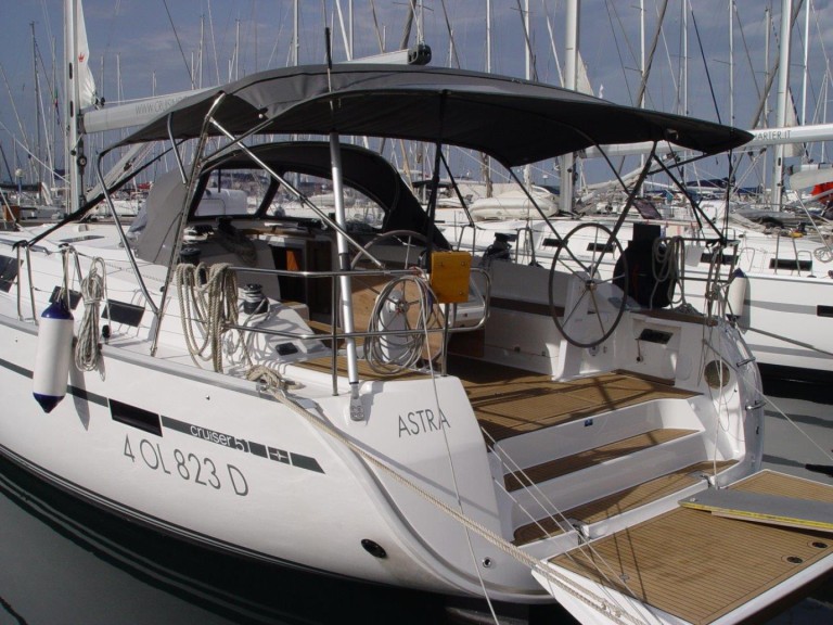 Bavaria Cruiser 51 charter bareboat or skippered in  Olbia
