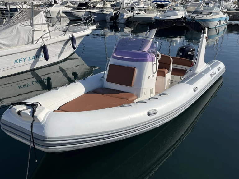 Hire RIB Brig with a boat licence