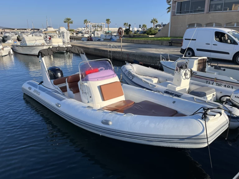 Brig Eagle 650 charter bareboat or skippered in  Cavalaire-sur-Mer