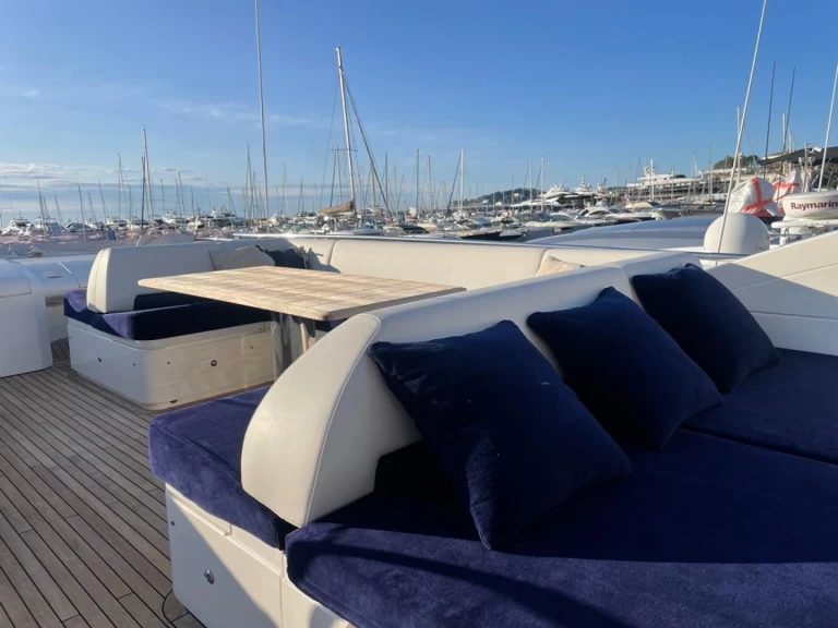 Princess Princess 64 Fly charter bareboat or skippered in  Beaulieu-sur-Mer