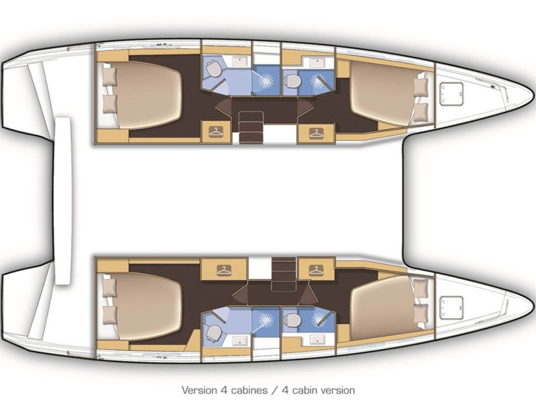 Hire Catamaran with or without skipper Lagoon Alimos