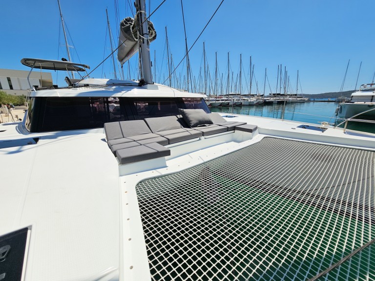 Fountaine Pajot Elba 45 charter bareboat or skippered in  Seget Donji