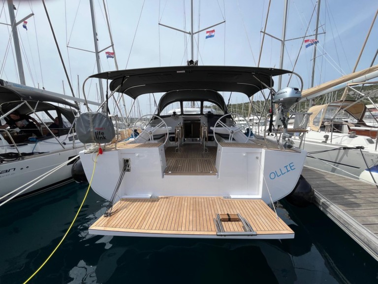 Elan Impression 45 charter bareboat or skippered in  Primošten