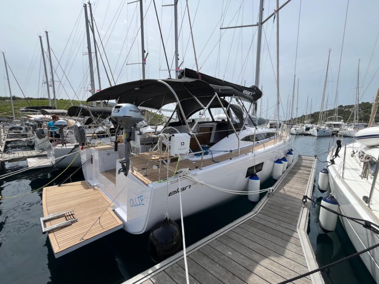 Elan Impression 45 charter bareboat or skippered in  Primošten