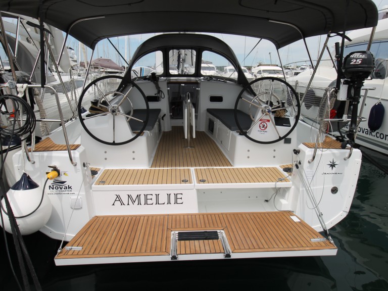 Sailboat hire in Biograd na Moru - Jeanneau Sun Odyssey 380