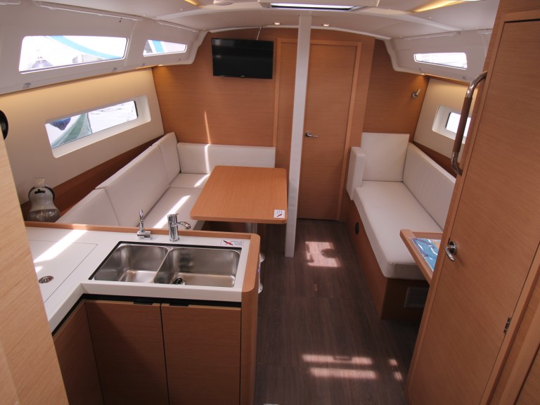 Jeanneau Sun Odyssey 380 charter bareboat or skippered in  Biograd na Moru