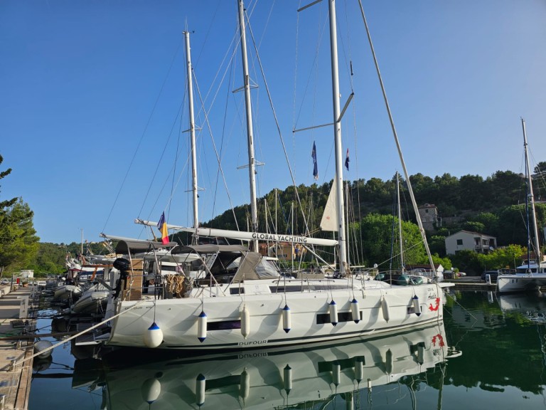 Dufour Dufour 470 charter bareboat or skippered in  Skradin