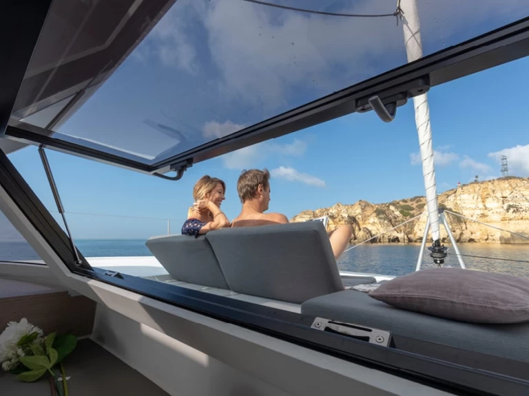 Fountaine Pajot Elba 45 charter bareboat or skippered in  Road Town