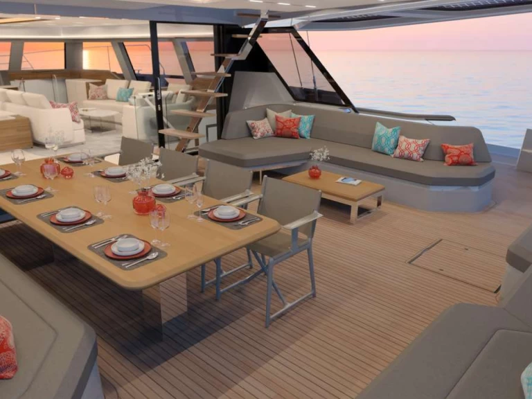Hire Luxury Yacht Fountaine Pajot with a boat licence