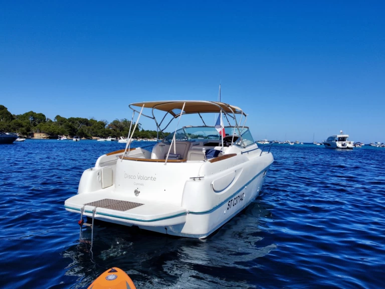 Jeanneau Leader 805 charter bareboat or skippered in  Cannes