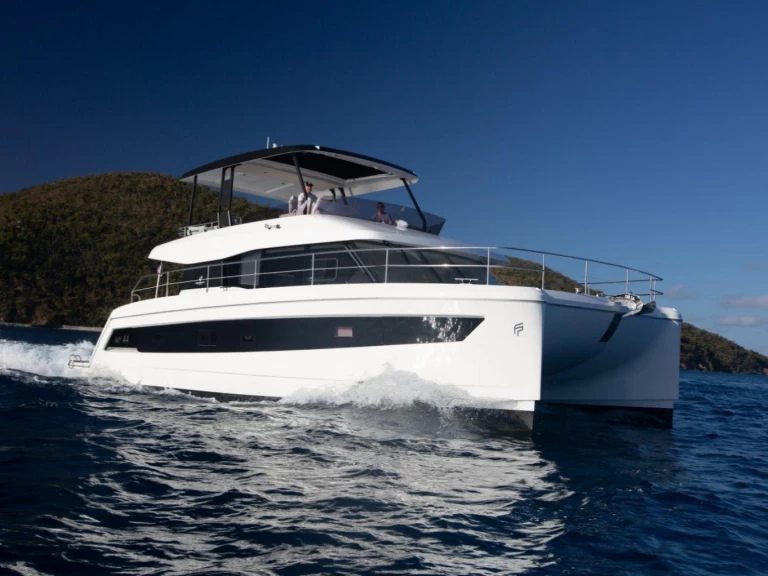 Fountaine Pajot My 44 charter bareboat or skippered in  Tortola