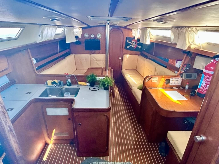 Yacht hire Santa Pola cheap Gib Sea 402 Master