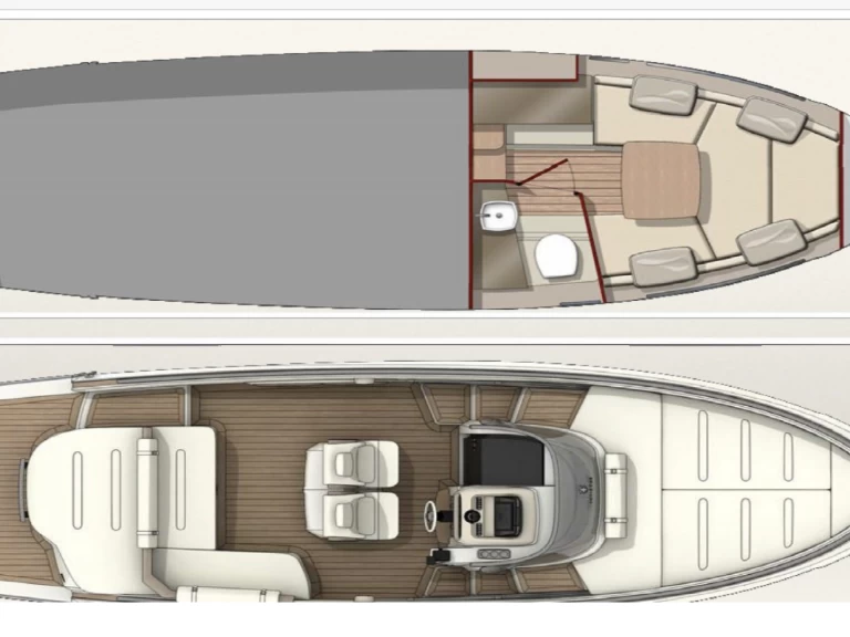 Hire Motorboat with or without skipper Aschenez Ibiza Town