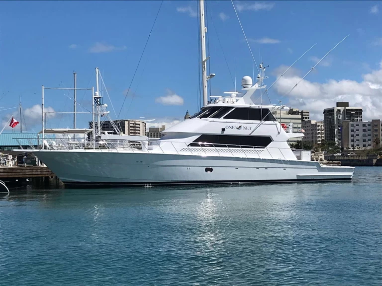 Hire a Hatteras ONE NET Belize