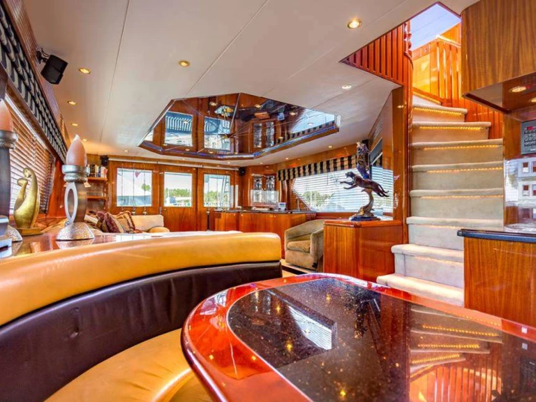 Luxury Yacht hire in Belize - Hatteras ONE NET