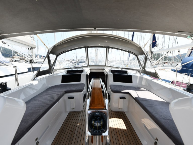 Hanse Hanse 458 charter bareboat or skippered in  Fethiye