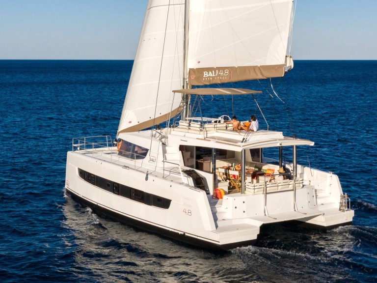 Catamaran hire in Alimos - Bali Catamarans Bali 4.8 (6+1 cab)