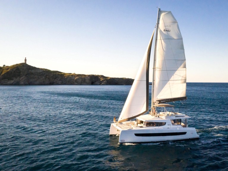 Catamaran hire in Alimos - Bali Catamarans Bali 4.8 (6+1 cab)