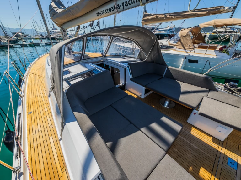 Hanse Hanse 460 charter bareboat or skippered in  Kaštela