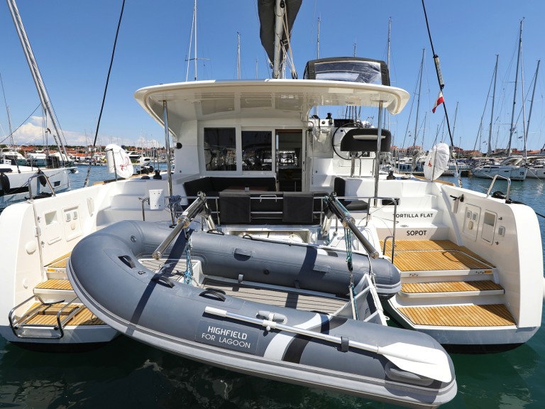 Lagoon Lagoon 40 charter bareboat or skippered in  Biograd na Moru