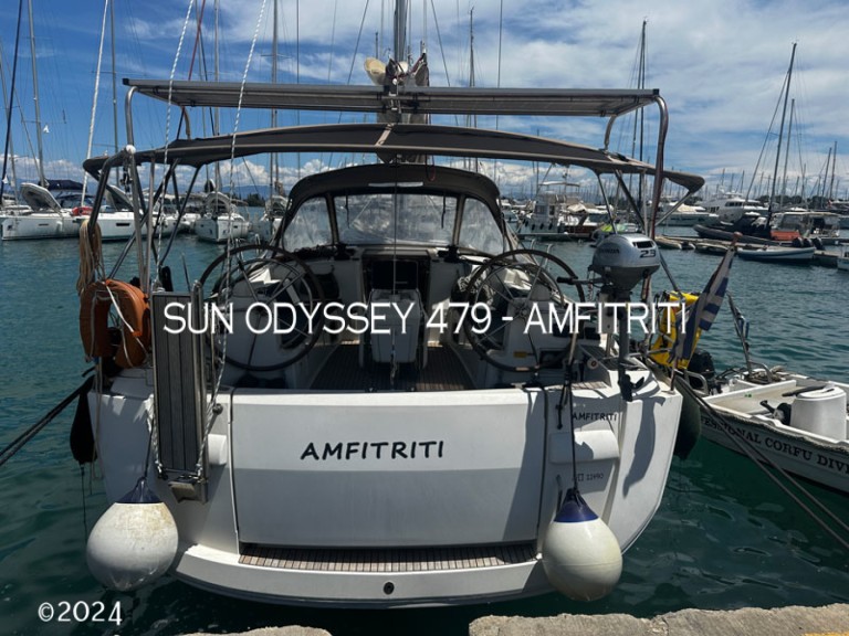 Sailboat hire in Gouvia - Jeanneau Sun Odyssey 479