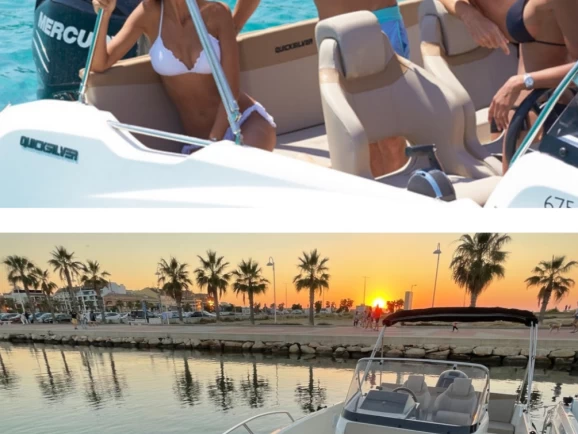 Yacht hire Águilas cheap Activ 675 Open