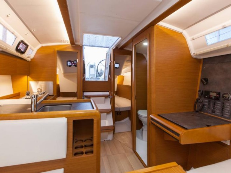 Jeanneau Sun Odyssey 349 charter bareboat or skippered in  Port Fréjus