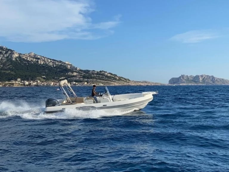 Capelli Tempest 775 charter bareboat or skippered in  Marseille