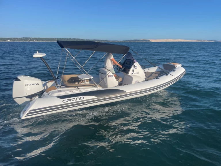 Hire RIB Grand Boats with a boat licence