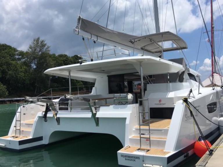Fountaine Pajot Saona 47 charter bareboat or skippered in  Mai Khao