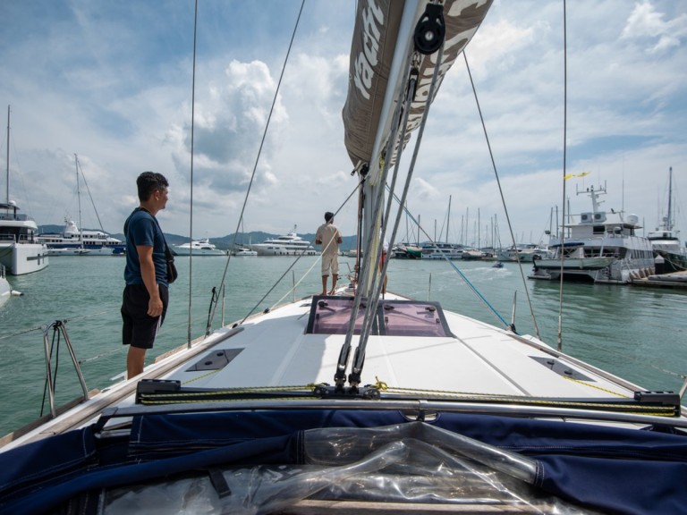 Jeanneau Sun Odyssey 469 charter bareboat or skippered in  Mai Khao