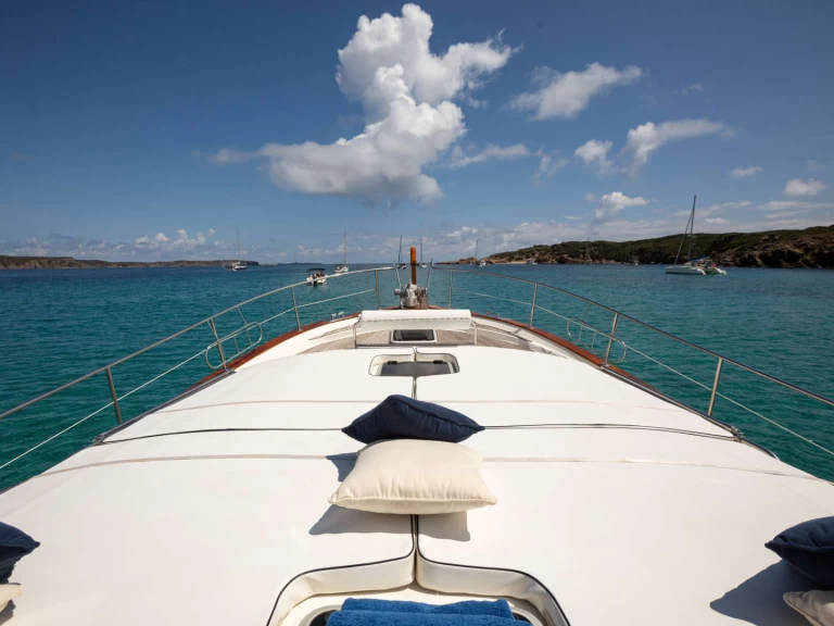 Menorquin Buccara XV charter bareboat or skippered in  Nassau