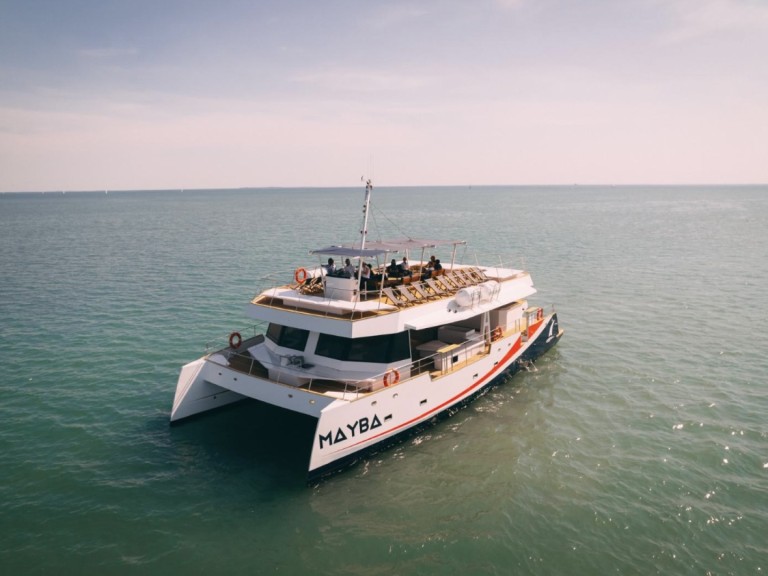 Catamarans Maxi charter bareboat or skippered in  Old Port of Marseille