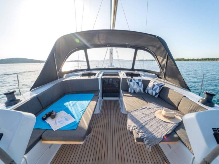 Hanse Hanse 508 charter bareboat or skippered in  Seget Donji