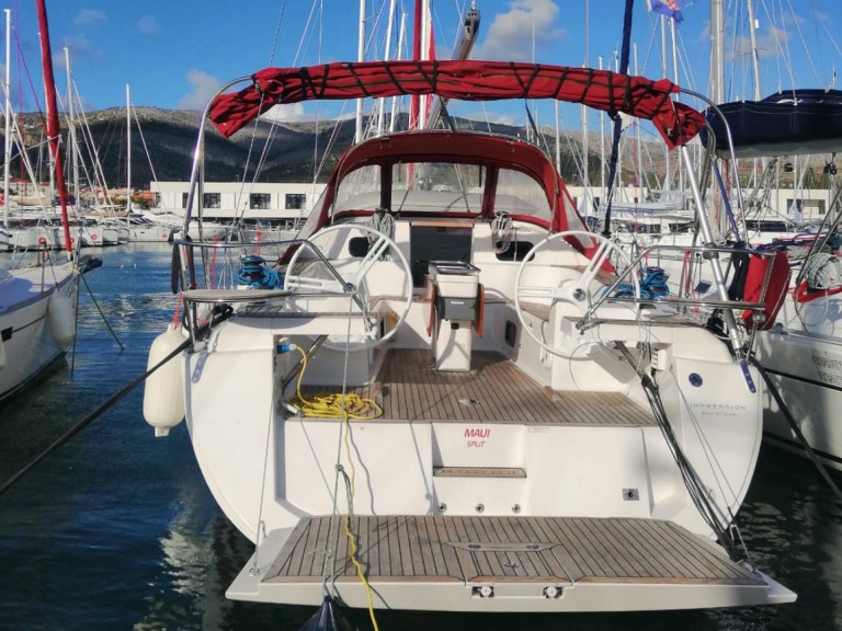 Elan Elan 45 charter bareboat or skippered in  Stockholm